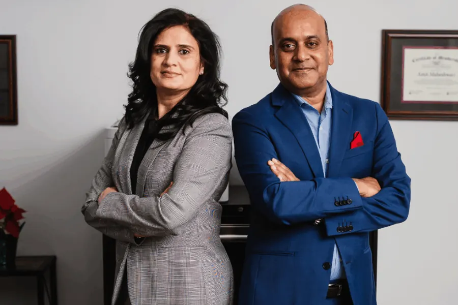 Amit and Ranju Maheshwari, founders of Taxx Resolution Inc